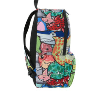 Space Junk Backpack 910SJB38NSZ WEIRD SHARKS BACKPACK