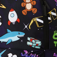 Space Junk Backpack 920SJS119NSZ SPACEJUNK SPACE JUNK PATTERN BACKPACK