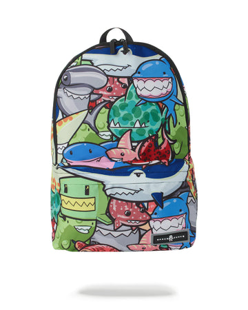 Space Junk Backpack 910SJB38NSZ WEIRD SHARKS SPACE JUNK BACKPACK