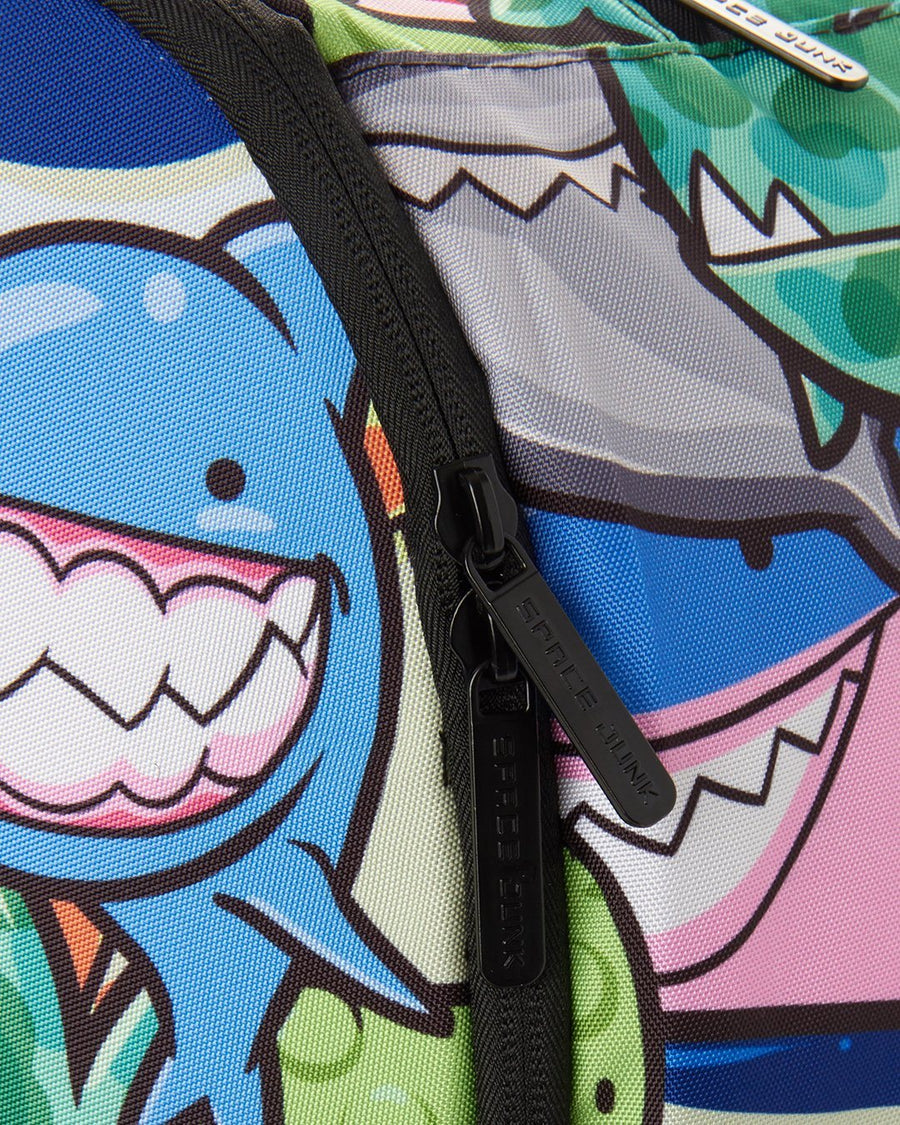 Space Junk Backpack 910SJB38NSZ WEIRD SHARKS SPACE JUNK BACKPACK