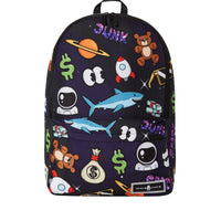 Space Junk Backpack 920SJS119NSZ SPACEJUNK SPACE JUNK PATTERN BACKPACK