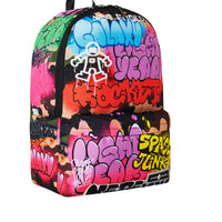 Space Junk Backpack 920SJS129NSZ SPACEJUNK CAMO GRAFF SPACE JUNK BACKPACK