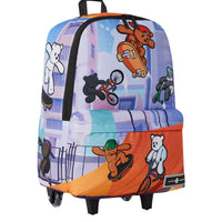 Space Junk Backpack 920SJS147NSZ SPACEJUNK BEAR BOARDING TROLLEY BACKPACK